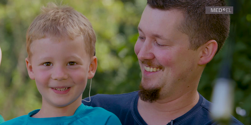 Valentin, a young CI user