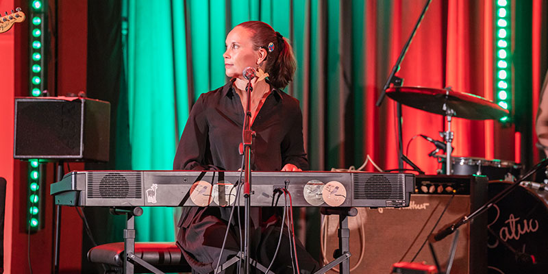 Laura Korhonen Performing at Sound Sensation Laura Korhonen Performing at Sound Sensation